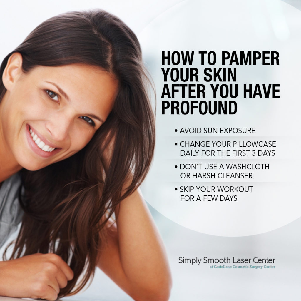 How To Pamper Your Skin After You Have Profound Infographic